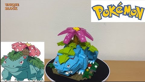 [Speed Build] #keeppley / (Pokemon Series 1/5) #pokemon #venusaur #uniqueblock