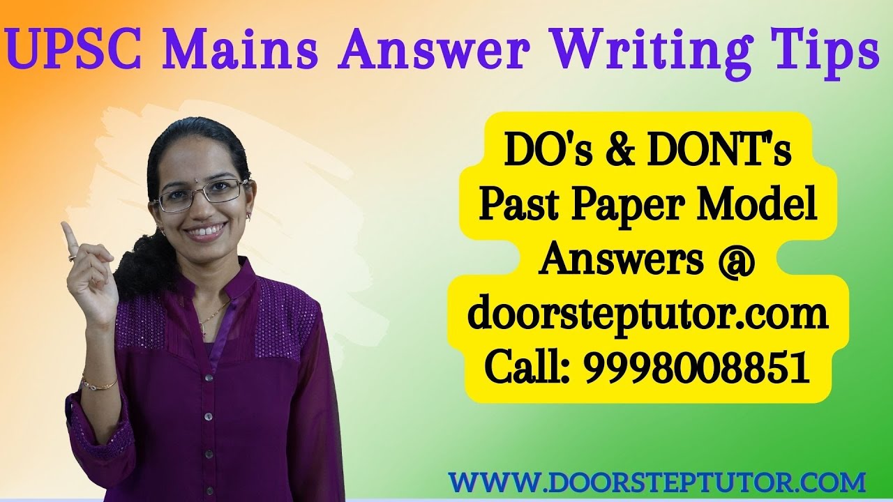 UPSC Mains Answer Writing Tips-DO's & DONT's UPSC 2023 -Basics of ...