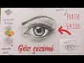 ADIM ADIM KOLAY GÖZ ÇİZİMİ -EYE DRAWING