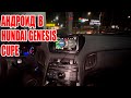 Как установить планшет в Hundai Genesis cupe ?#android #custom #car #androidcar #creative #autotune