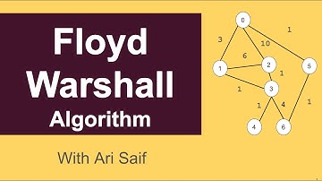 Floyd–Warshall algorithm explanation in 9 minutes