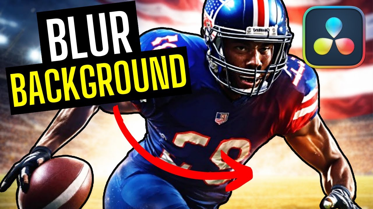 BLUR VIDEO BACKGROUND In Davinci Resolve (FREE VERSION)