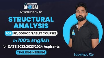 Introduction of Structural Analysis for PD/GD/VOD/Tablet Courses by Karthik  Sir