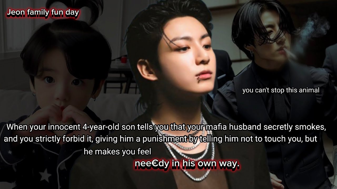 when your innocent 4 year old son tells you that your maf!a husband secretly smoke which you forbid-