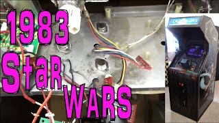 Fixing The Color Vector Monitor in a 1983 Atari Star Wars Arcade Game! Don't Tell Disney!
