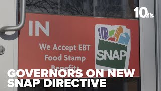 Governors respond to new USDA directive on SNAP benefits