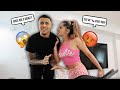 BEING AN OVER AGGRESSIVE GIRLFRIEND TO SEE HOW MY BOYFRIEND REACTS!! **HILARIOUS**