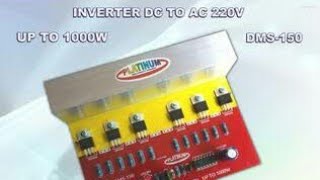 CARA MEMBUAT LISTRIK GRATIS MENGGUNAKAN INVERTER 1000 Watts. modul kit  INVERTER PLATINUM...