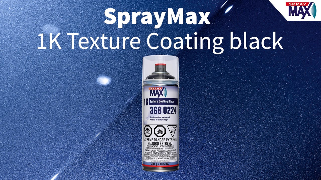SprayMax 1K Guide Coat Black - 3680100, Guide Coat: Auto Body Toolmart