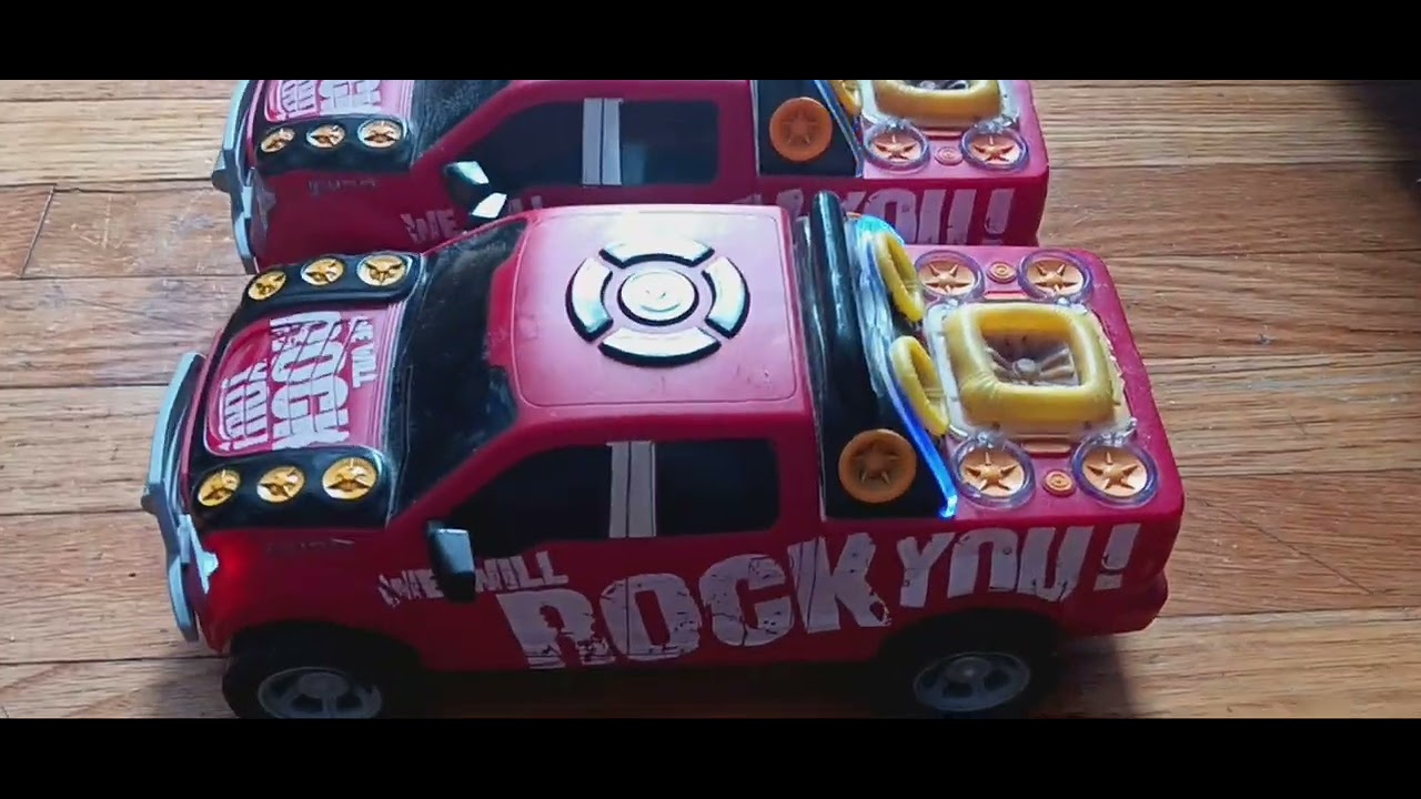 Adventure Force Rowdy Rocker We Will Rock You Same Red - YouTube
