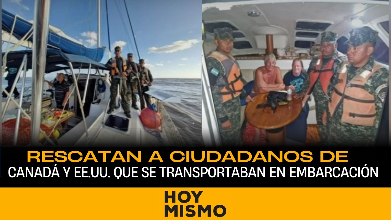 Rescatan a ciudadanos de Canadá y EE.UU. que se transportaban en embarcación en La Mosquitia
