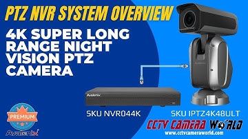 4K PTZ Camera System Overview  - Avalonix Premium Series