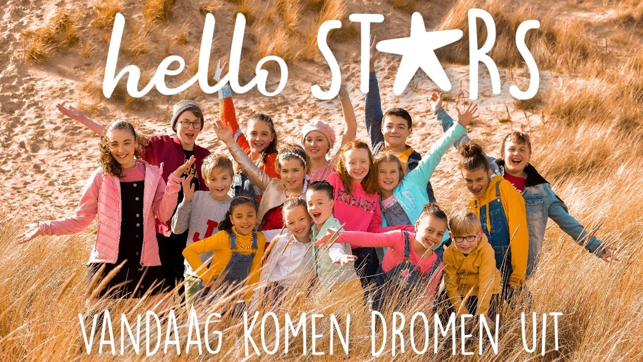 Hello Stars - Vandaag Komen Dromen Uit (Officiële videoclip)