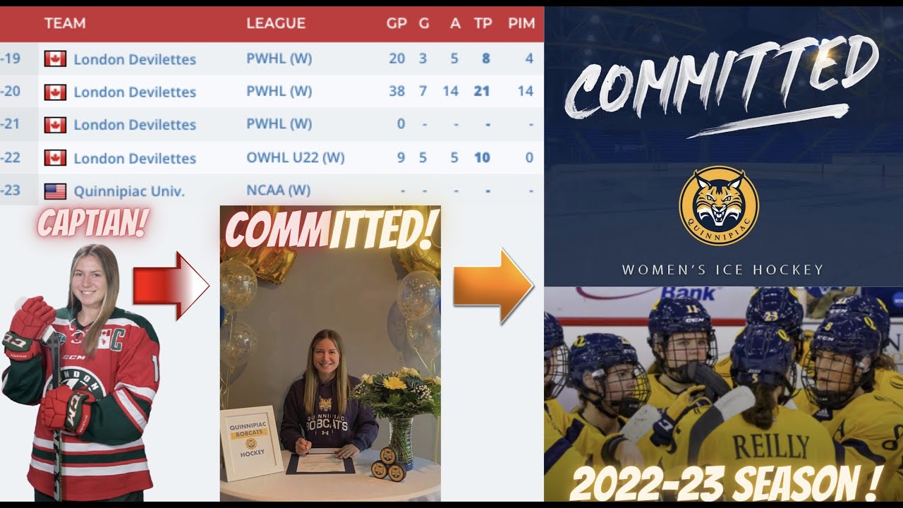 FEMALE HOCKEY PLAYERS | HOW TO COMMIT D1 (Feat: Madison Chantler)