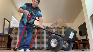 Milwaukee 800lb  cpcty  Convertible Hand Truck Demo