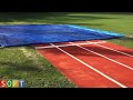 Multisport Long Jump with Practice Lane Install in Leicester, Leicestershire | Synthetic Long Jump