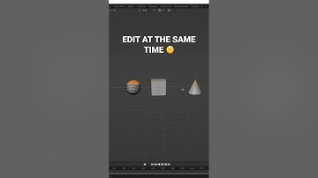 How to Model in Blender - Edit Multiple Objects at the Same Time 🧐