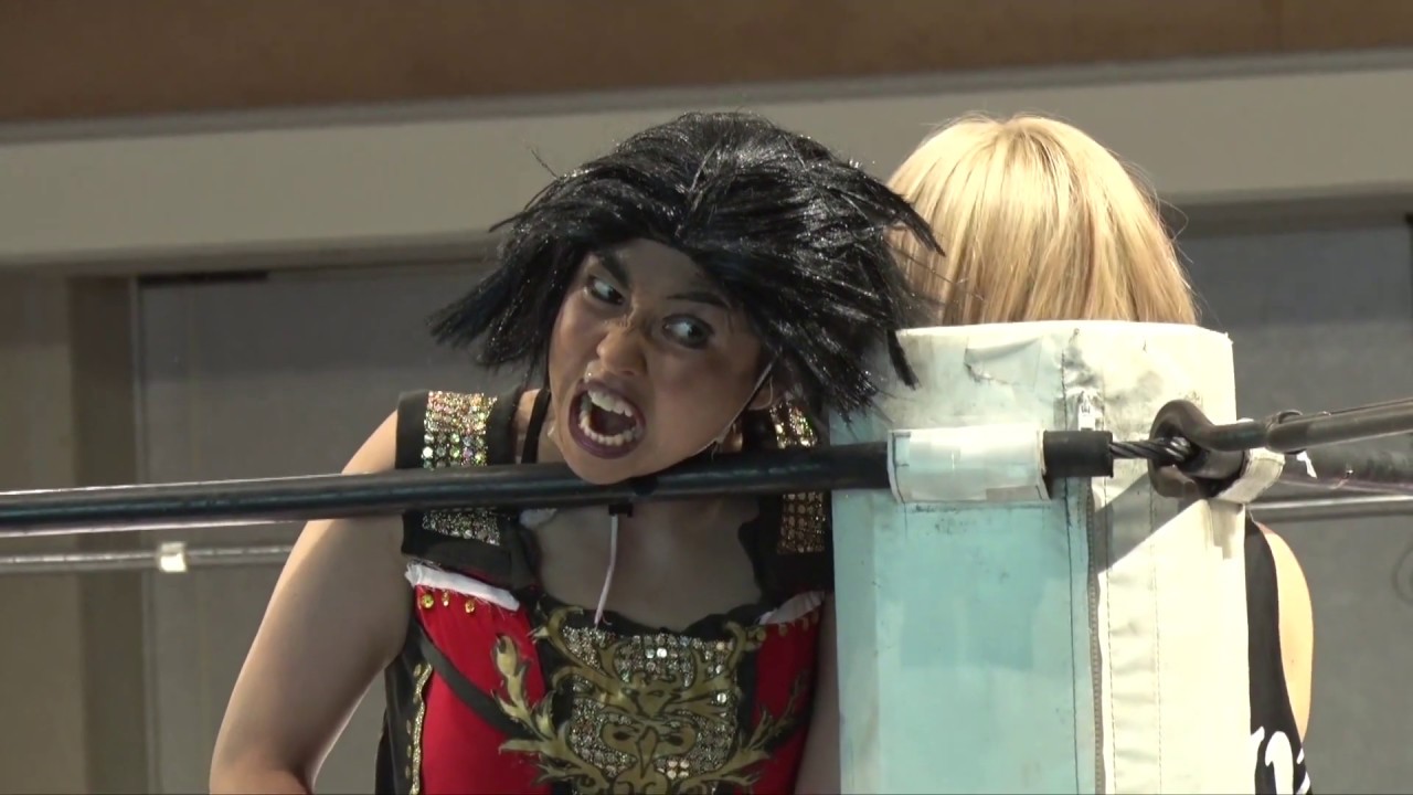 永島千佳世＆旧姓・広田明衣子 VS   渡辺智子＆ＤＡＳＨ・チサコ 2019.8.10横浜ラジアント｜マーベラスプロレス