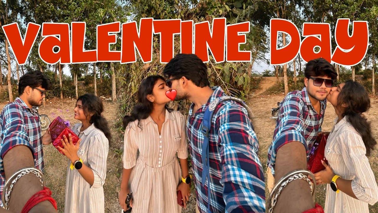 Valentines Day তে Mum কে করলাম KISS😘@trishitvlogs