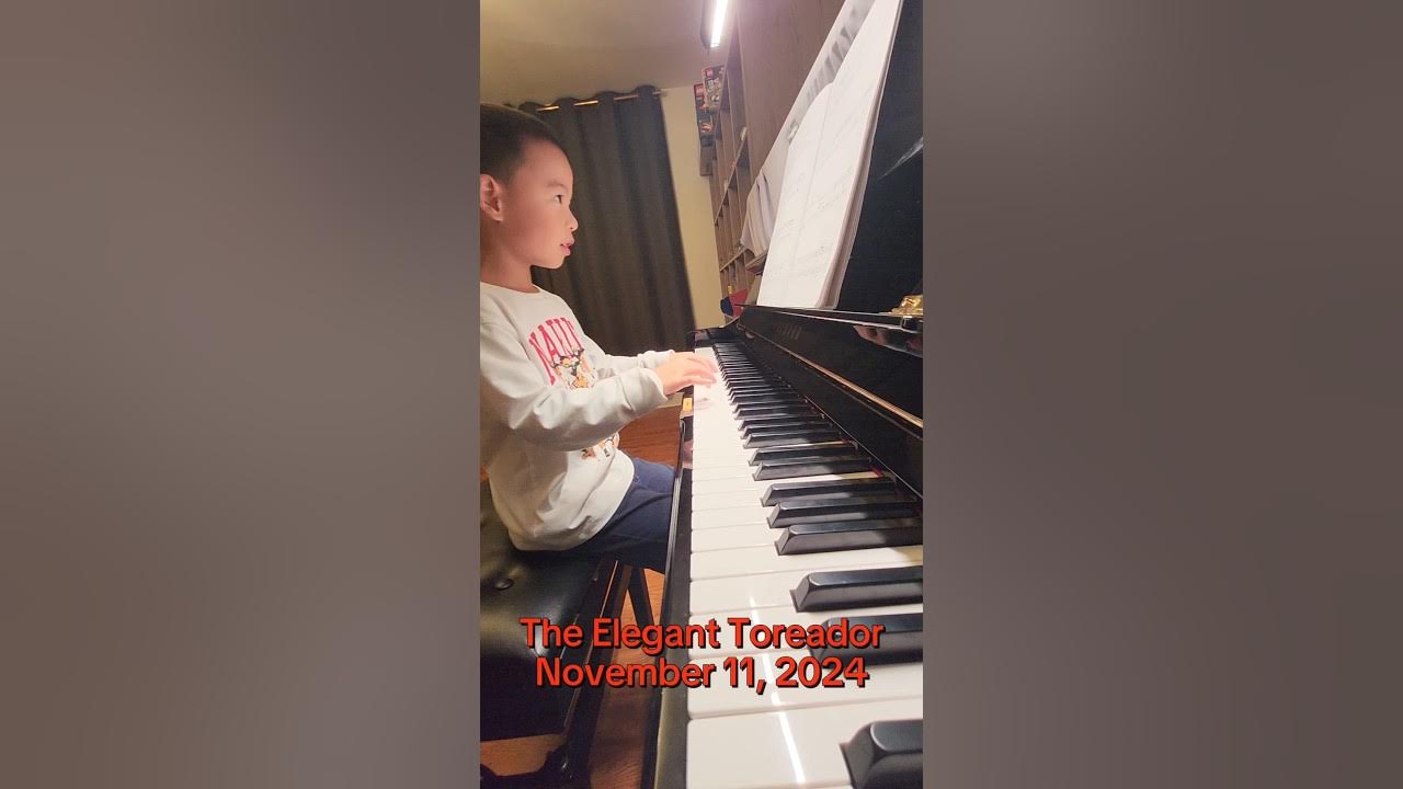 The Elegant Toreador #rcm #piano #learningpiano #pianomusic The Elegant Toreador #rcm #piano #learningpiano #pianomusic