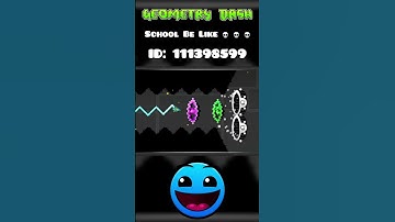School Be Like 💀💀💀 in Geometry Dash #gd #robtop #geometrydash #shorts #schoolbelike