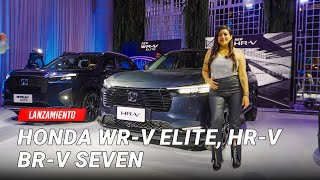 Honda Hr-V 2026 Wr-V Elite Y Br-V Seven Lanzamiento Perú Primer Contacto