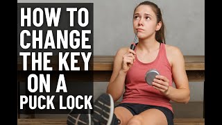 Rekeying the Carbine C50 Puck Lock - How To Change The Key