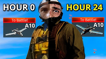 I SPENT 24 HOURS IN the A10 EXPERIENCE TO PROVE ITS THE BEST FIGHTER (nearly lost my mind)