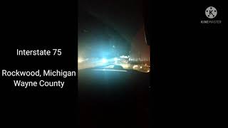 Ride Along: Interstate 75 South from Taylor to Monroe, Michigan