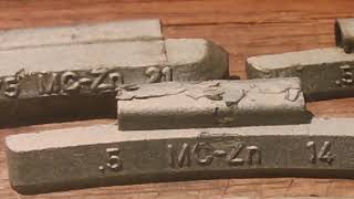 Sorting wheel weights