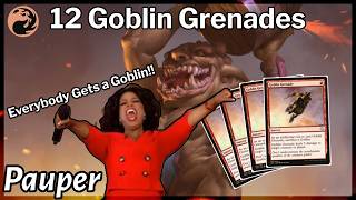 Playing 12 Goblin Grenades to Feel Something | MTGO | Pauper