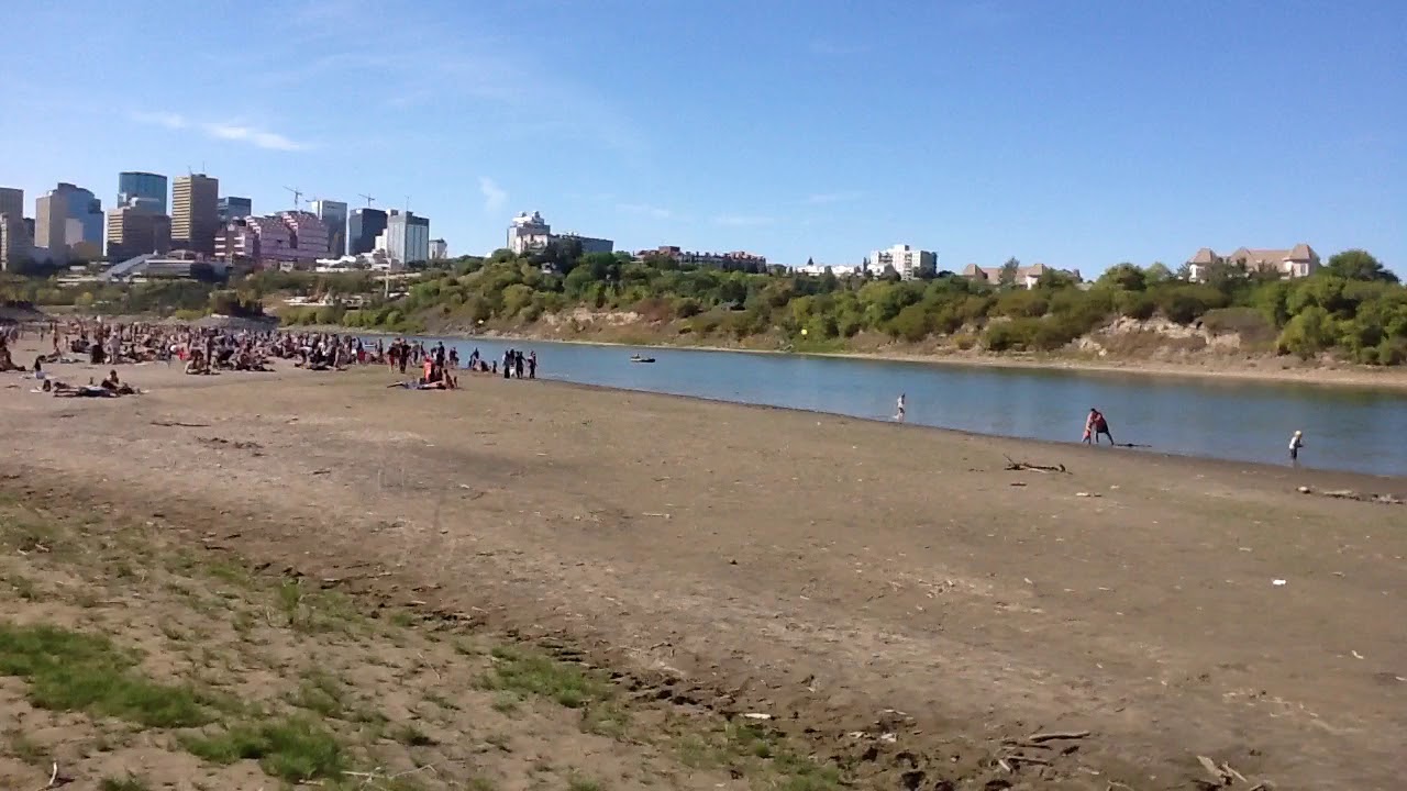 City of Edmonton "Accidental Beach" YouTube