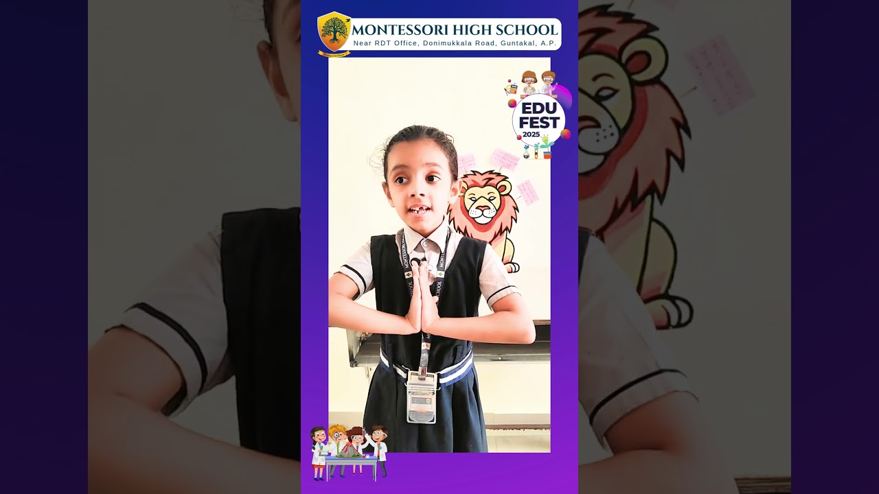 Lion - Hindi School Project | Arya Jain | Montessori High School 