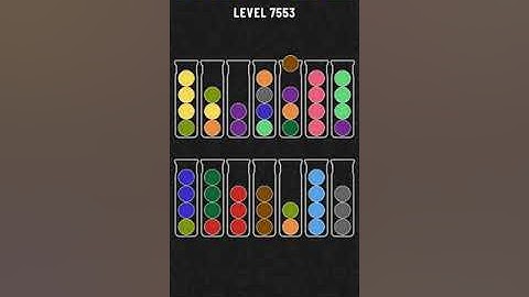 Ball Sort Puzzle Level 7553