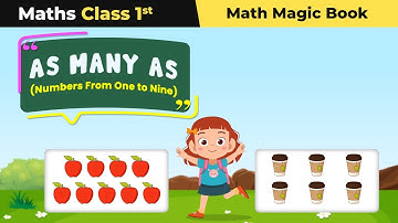 Class 1 Maths (Math Magic Book) Chapter 2 | As Many As - Numbers From One to Nine