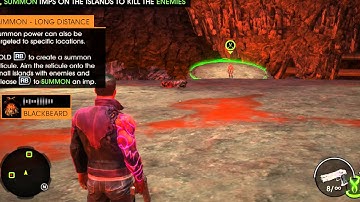 Saints Row: Gat Out of Hell - Summon Imps Training Tutorial Gameplay Sequence PC