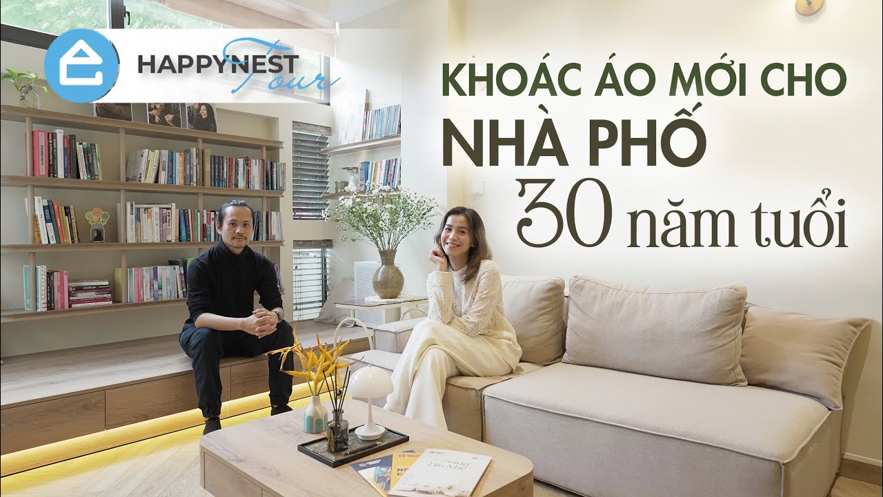 Cải Tạo Nhà Phố 30 Năm Tuổi Thành Không Gian Sống Hiện Đại