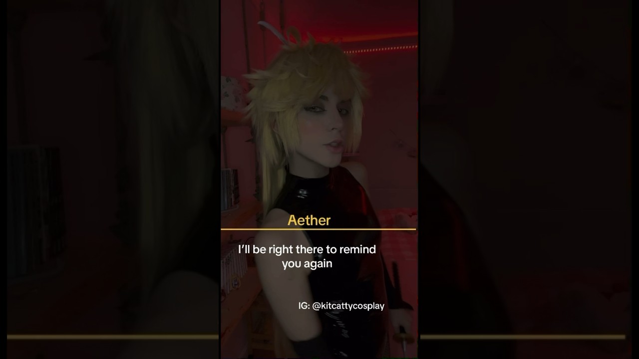 You ain’t never forget him #cosplay #genshinimpact #genshinimpactcosplay #aethergenshinimpact
