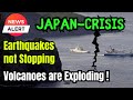 Multiple Eruptions at Sakurajima, Alert Level 3 - Tokara Islands Earthquake Swarm continues !