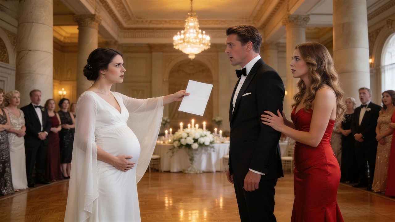 At the Mansion Party, Billionaire Danced With His Mistress—Pregnant Wife Arrived Holding the Deed