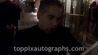 John Ortiz - Signing Autographs at Pride & Glory Premiere