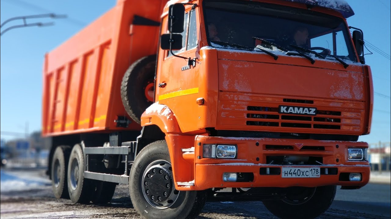 Управление камазом самосвалом