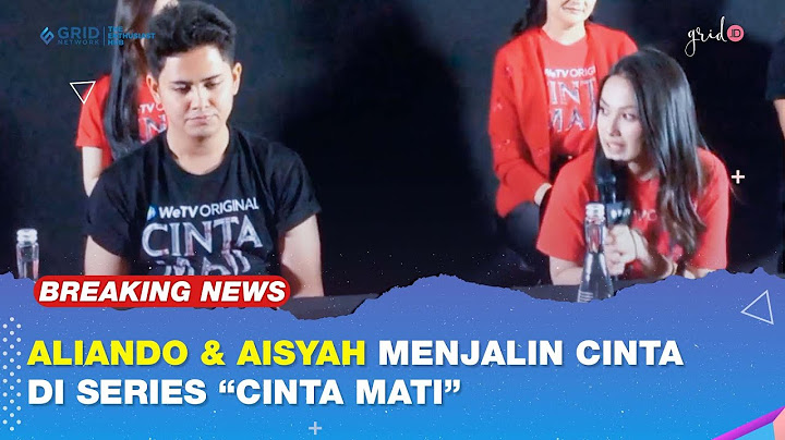 Aisyah Aqilah Beradu Akting Dengan Aliando Syarief Di Series "Cinta Mati"