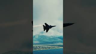 Su-33 Flanker-D Epic Sea Flanker Action 🌊🔥 #Dcs #Shorts