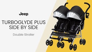 Jeep TurboGlyde Plus Side by Side Double Stroller (by Delta Children)