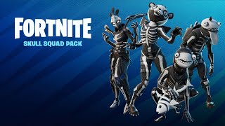 Fortnite Skull Squad Pack Review \& Gameplay!  (Is The SKULL SQUAD PACK Worth $19.99?)