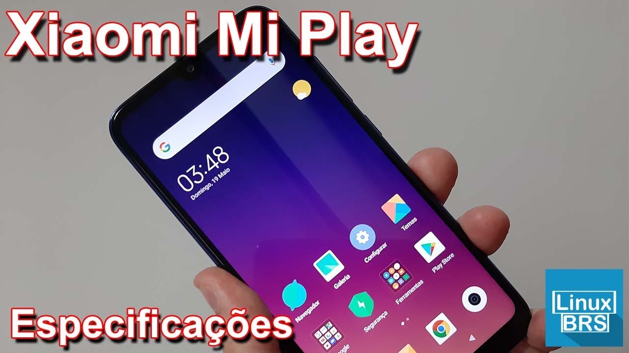 🔘 Xiaomi Mi Play - Especificações