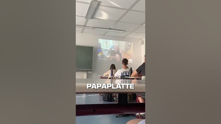 Papaplatte hilft Schüler beim Referat😎