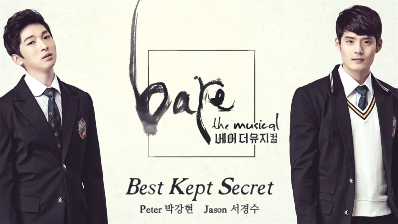 2016 베어 더 뮤지컬 bare the musical - 'Best kept secret' MV (피터'박강현', 제이슨'서경수')