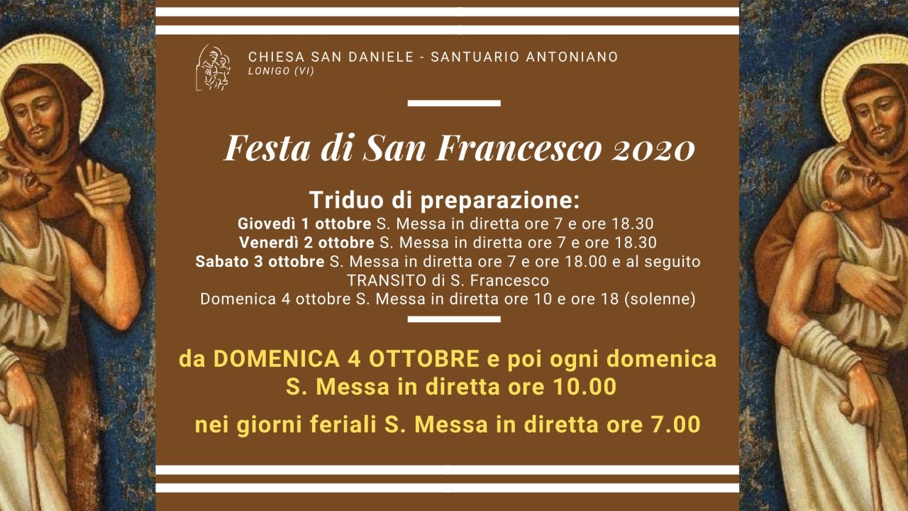Triduo A San Francesco Di Assisi